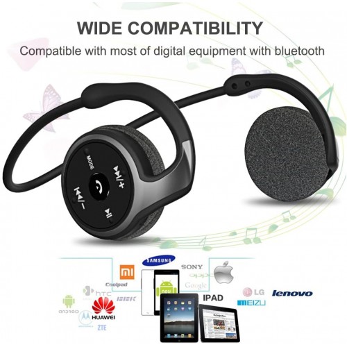 3 In 1 SX-998  FM Radio TF Card Music Play Stereo Bluetooth Over-Ear Headset 
